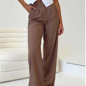 Princess Polly Brown Trousers